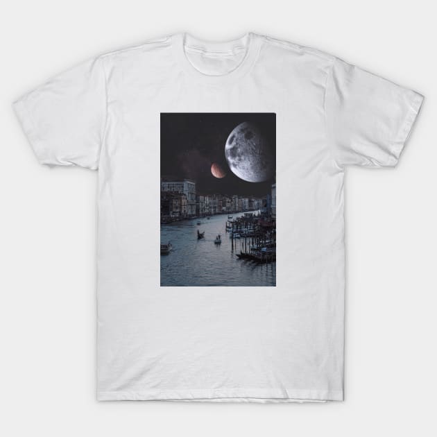 Evening in Venice T-Shirt by DreamCollage